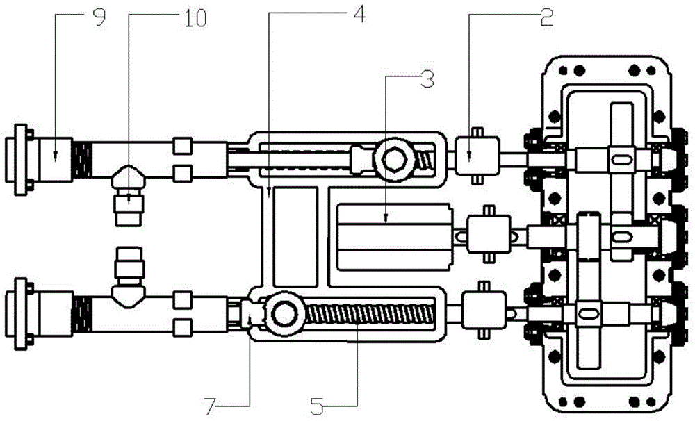 Continuous gel and pasty propellant supply device for rocket engine