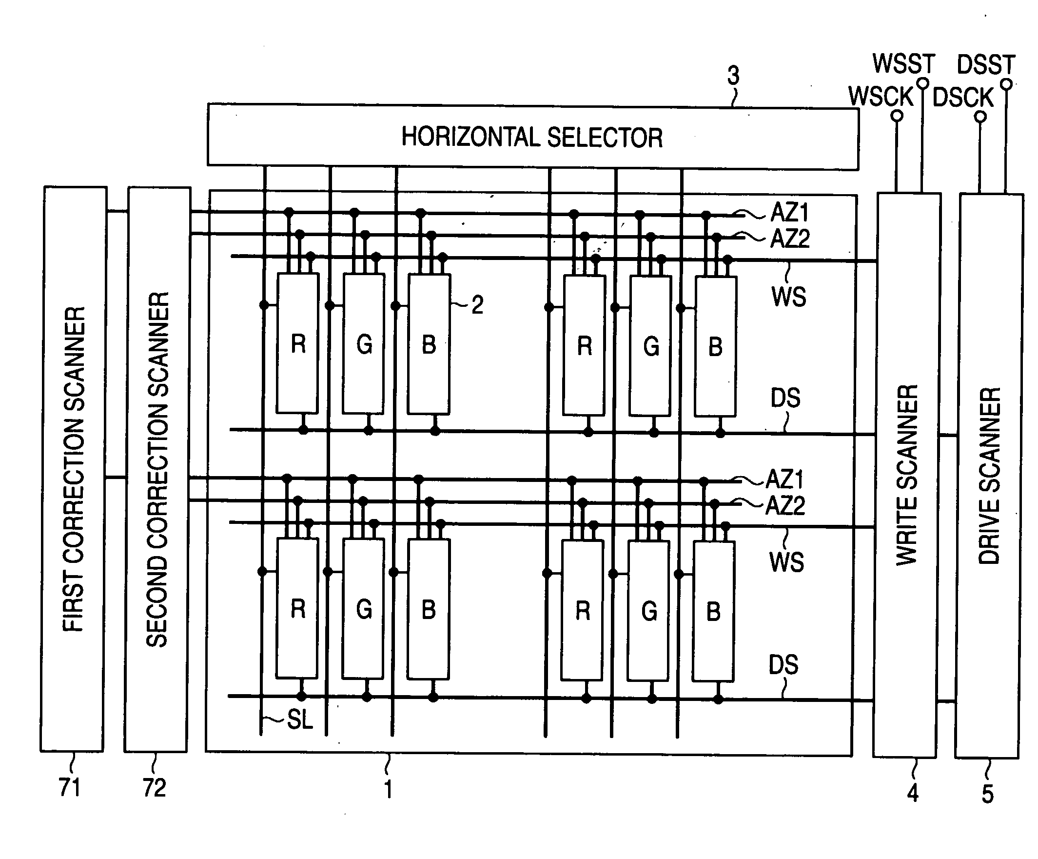 Display device and electronic equipment