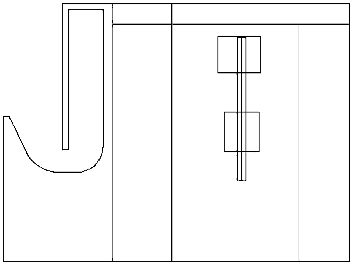 Comb type breakwater system capable of achieving wave power generation