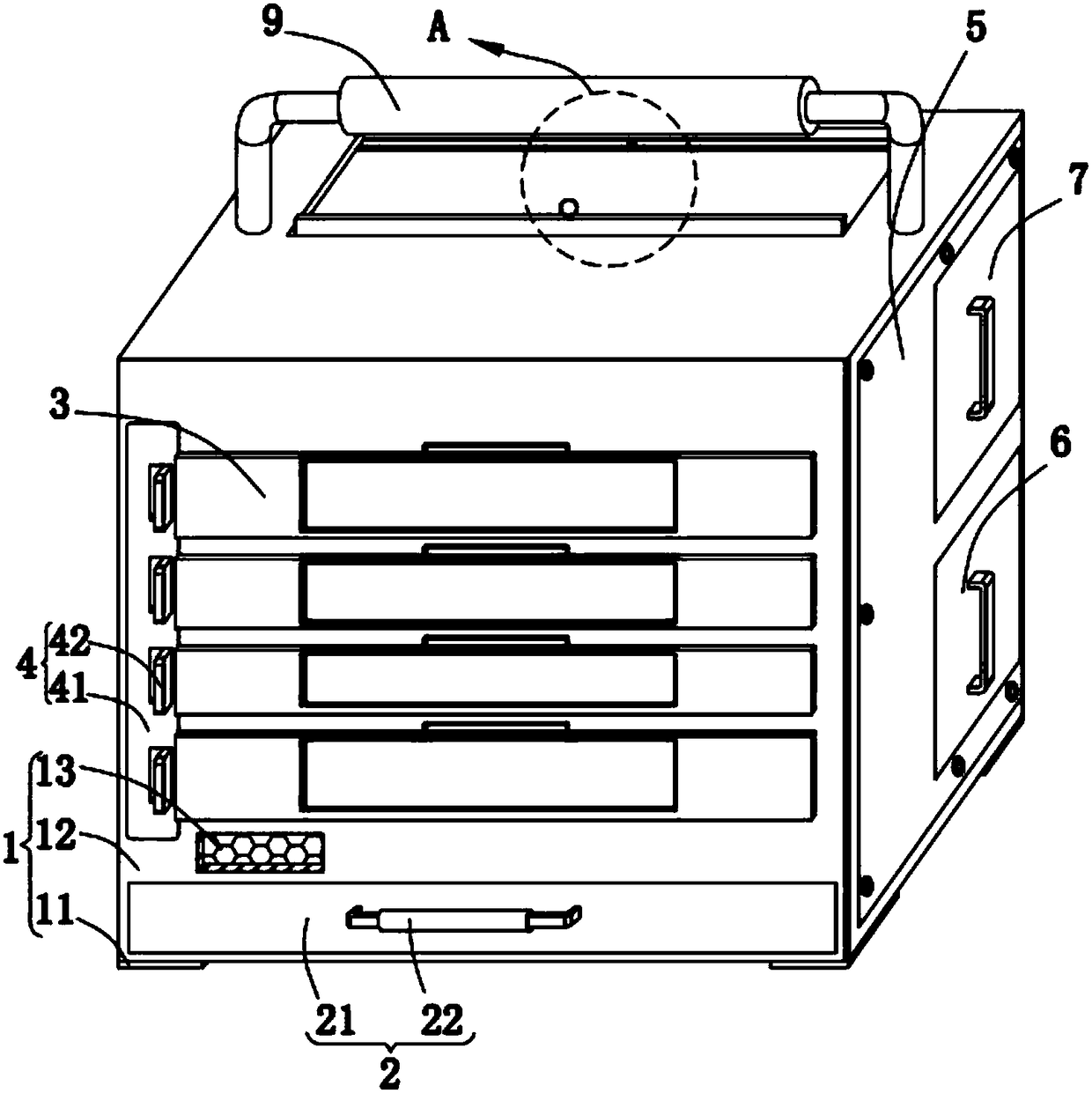 Animal vaccine inoculation box