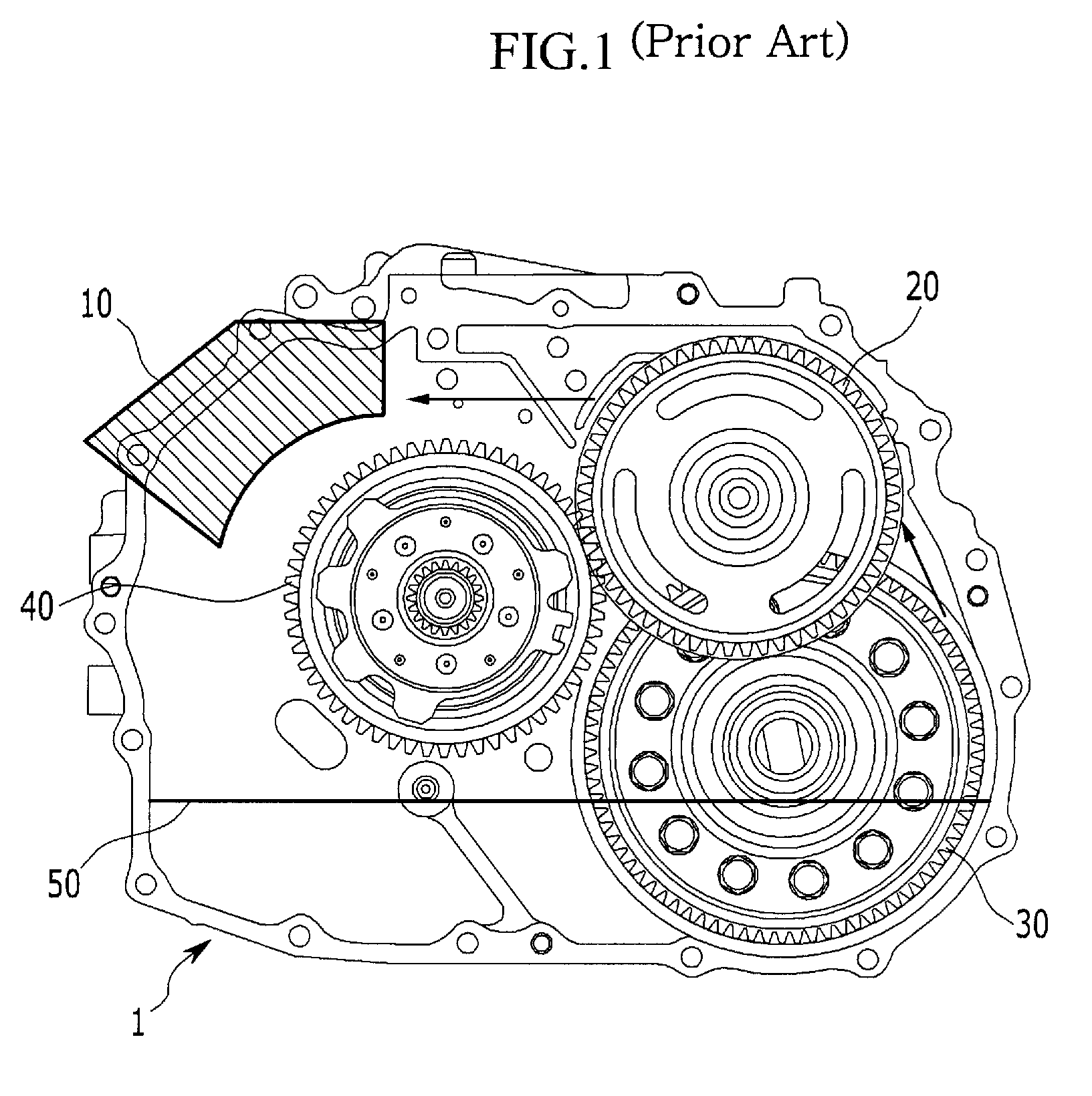 Motor-Generator Cooling System of Hybrid-Automobile