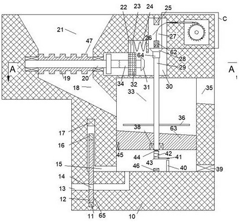 A device for crushing and removing oil from lathe metal chips