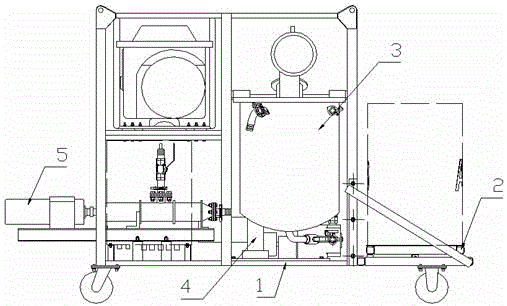 Polyurethane weighing and metering system