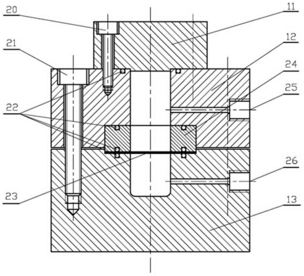 Multifunctional pressure difference type method for testing compatibility of high-pressure hydrogen and materials