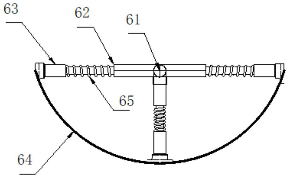 Chemical barrel cleaning device for multistage driving type line body operation