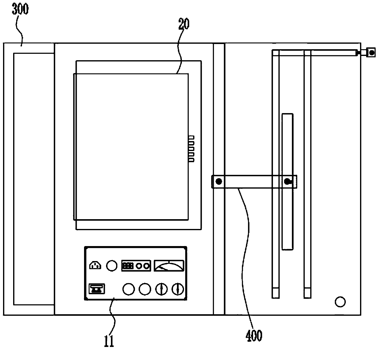 Withstand voltage test device