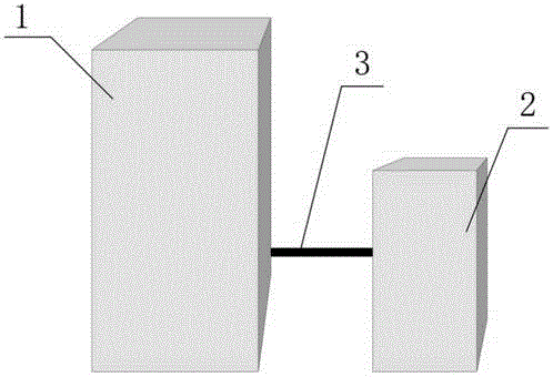 Optical disk exchange and data storage separated optical disk jukebox system and data reading and writing method