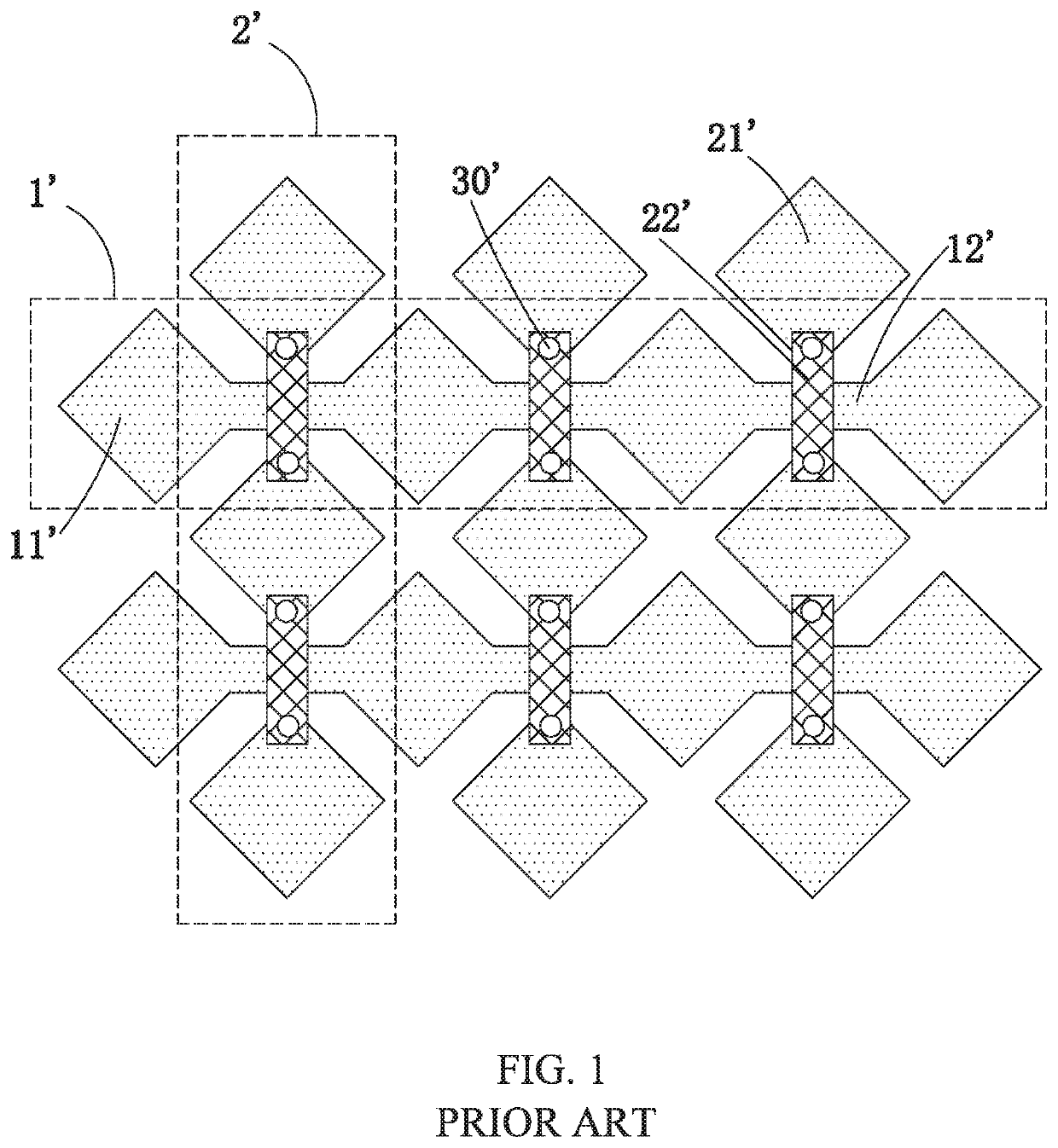 Touch electrode and touch display device