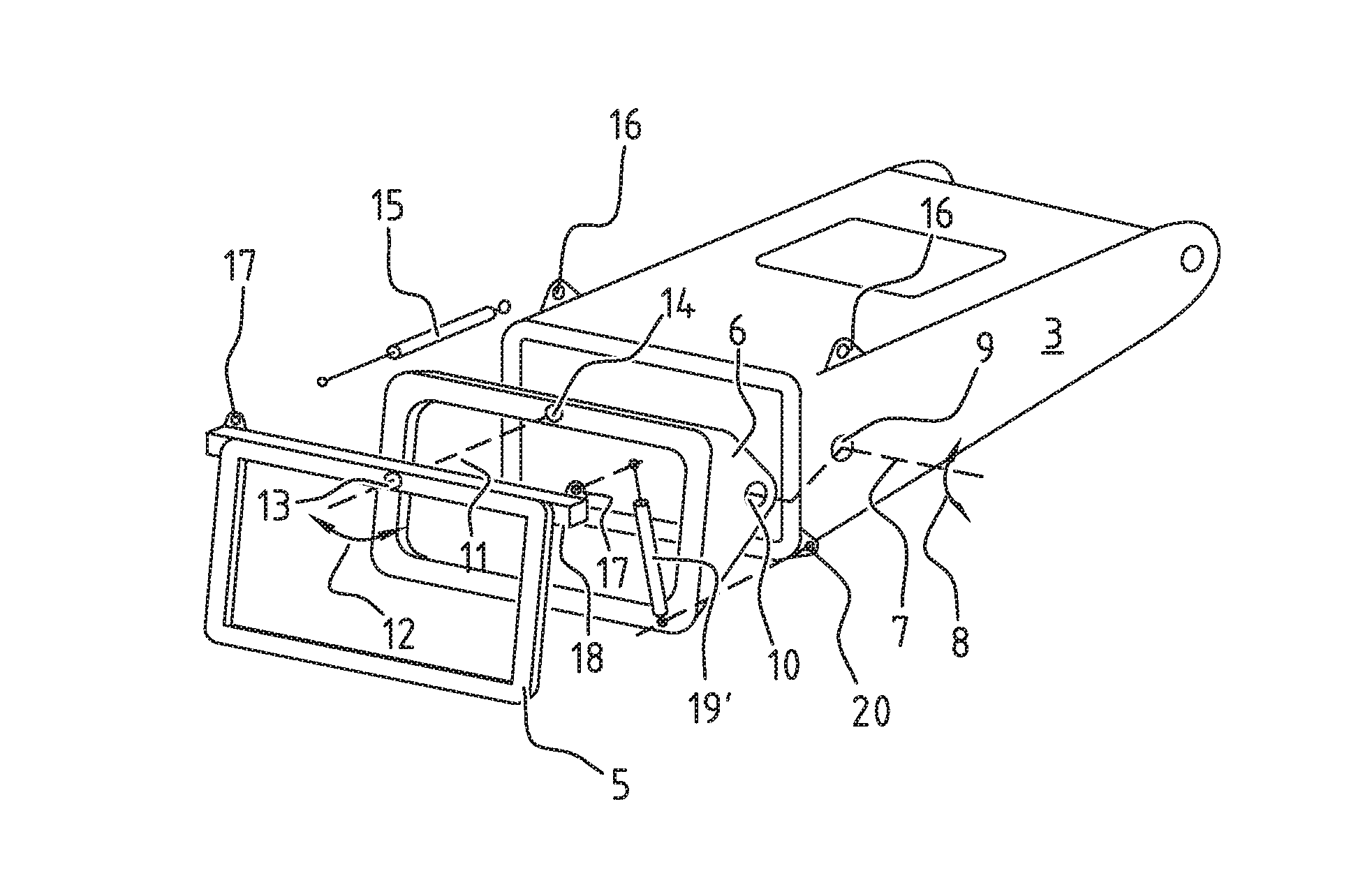 Header Mounting Frame