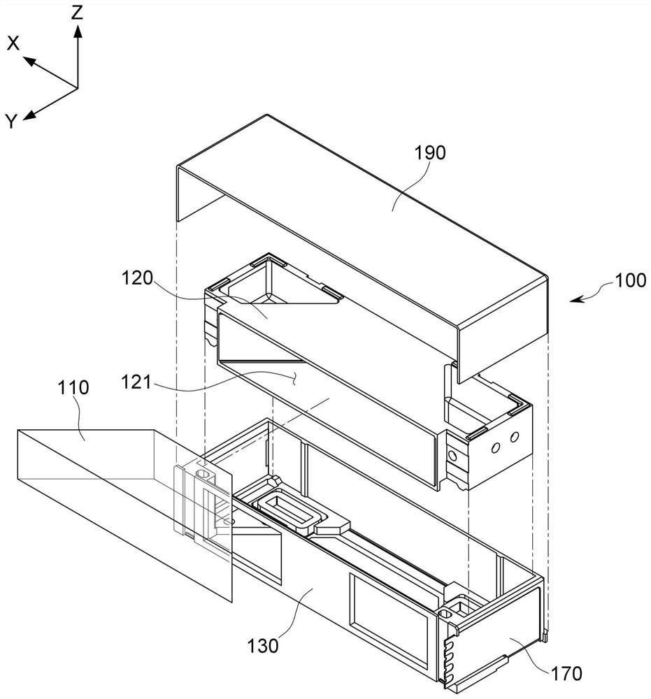 Automatic focusing device and camera module