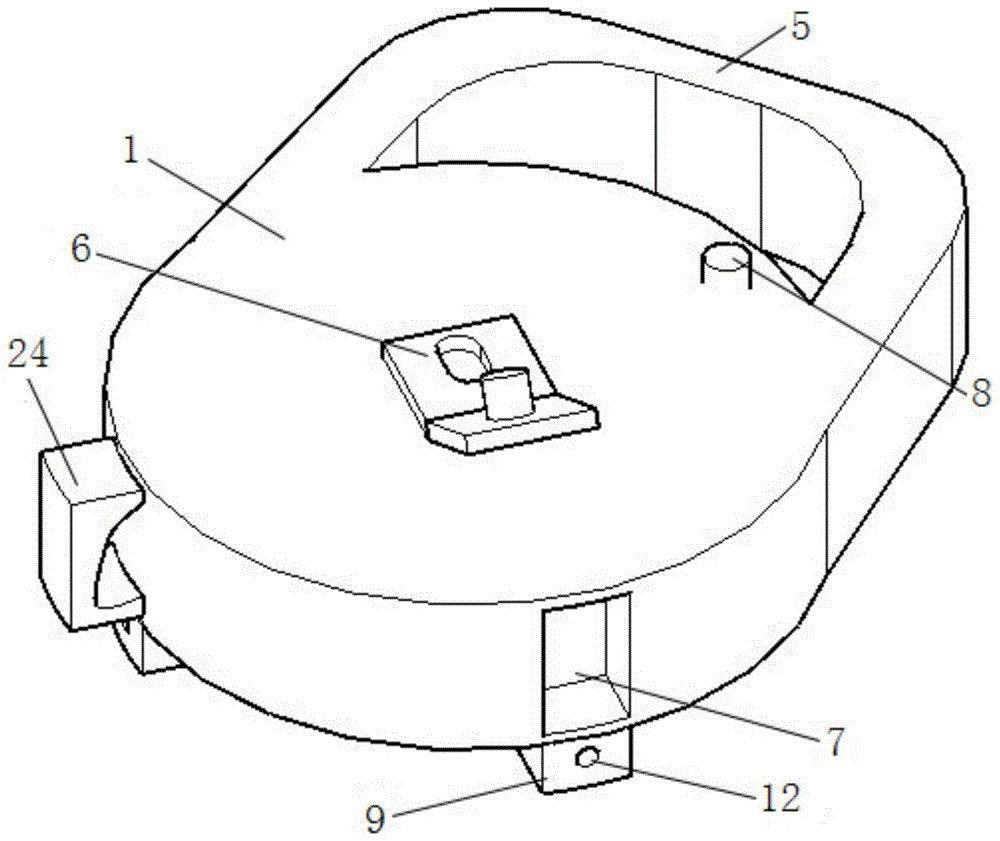 A blast hole distribution instrument