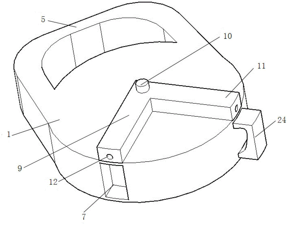 A blast hole distribution instrument