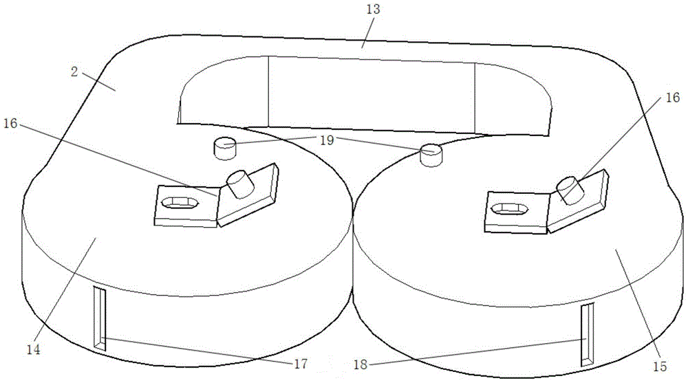 A blast hole distribution instrument