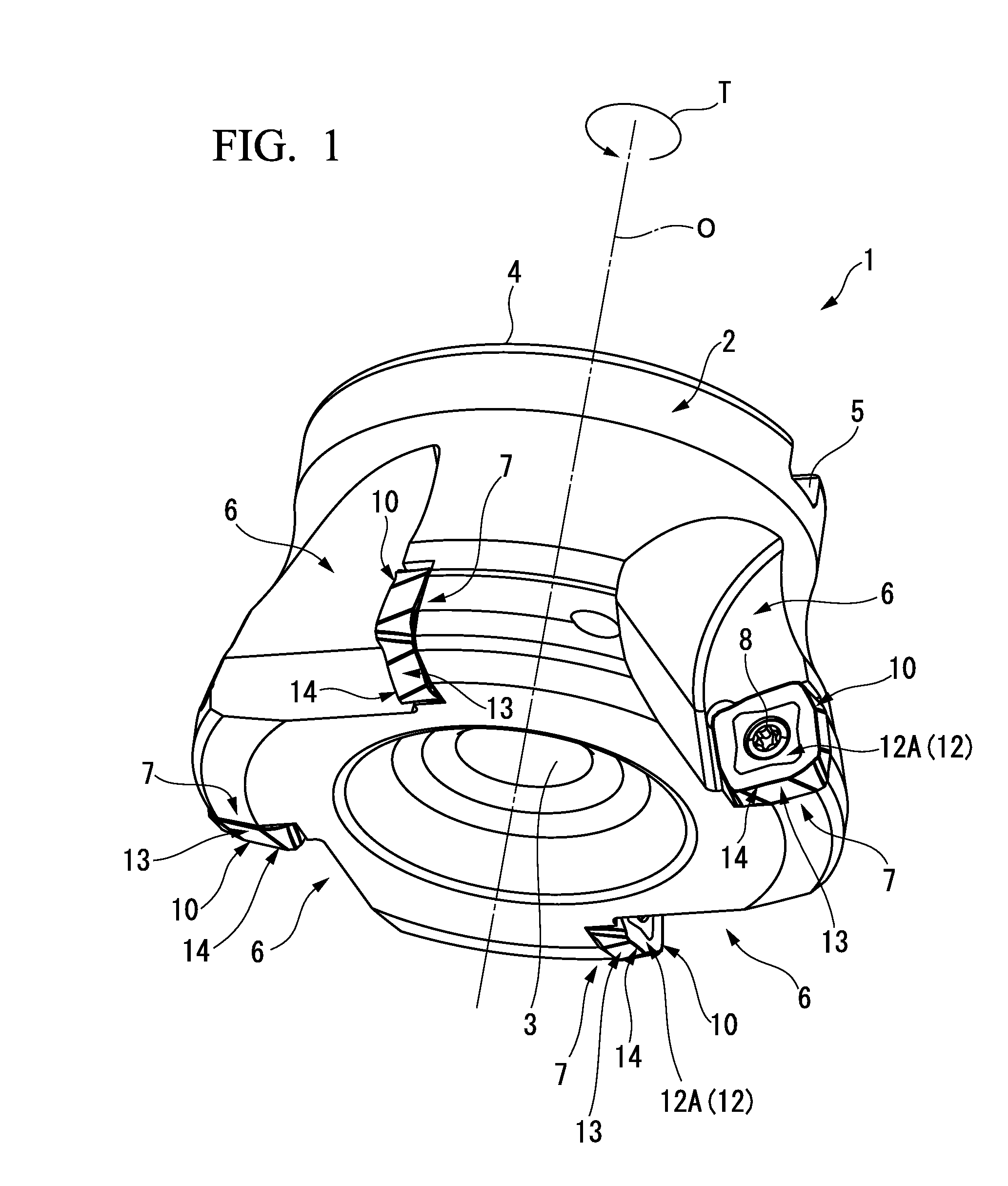 Cutting insert and replaceable insert-type rotating tool