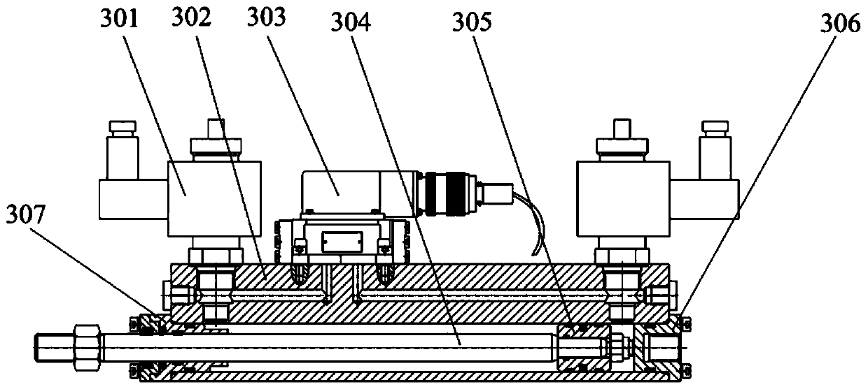 Unmanned vehicle steering system and method based on secondary planetary steering gear