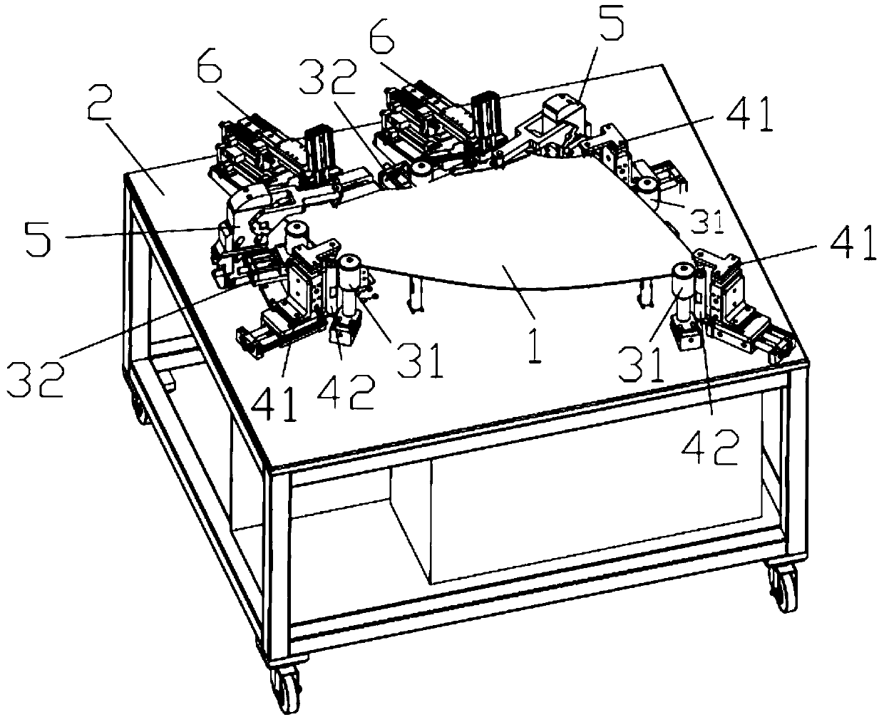 A kind of bracket installation process method and its installation tool