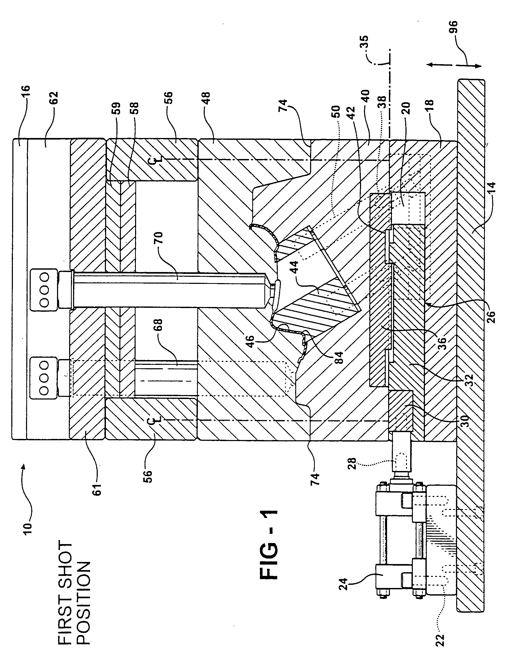 Multi-color injection molded door panel and process