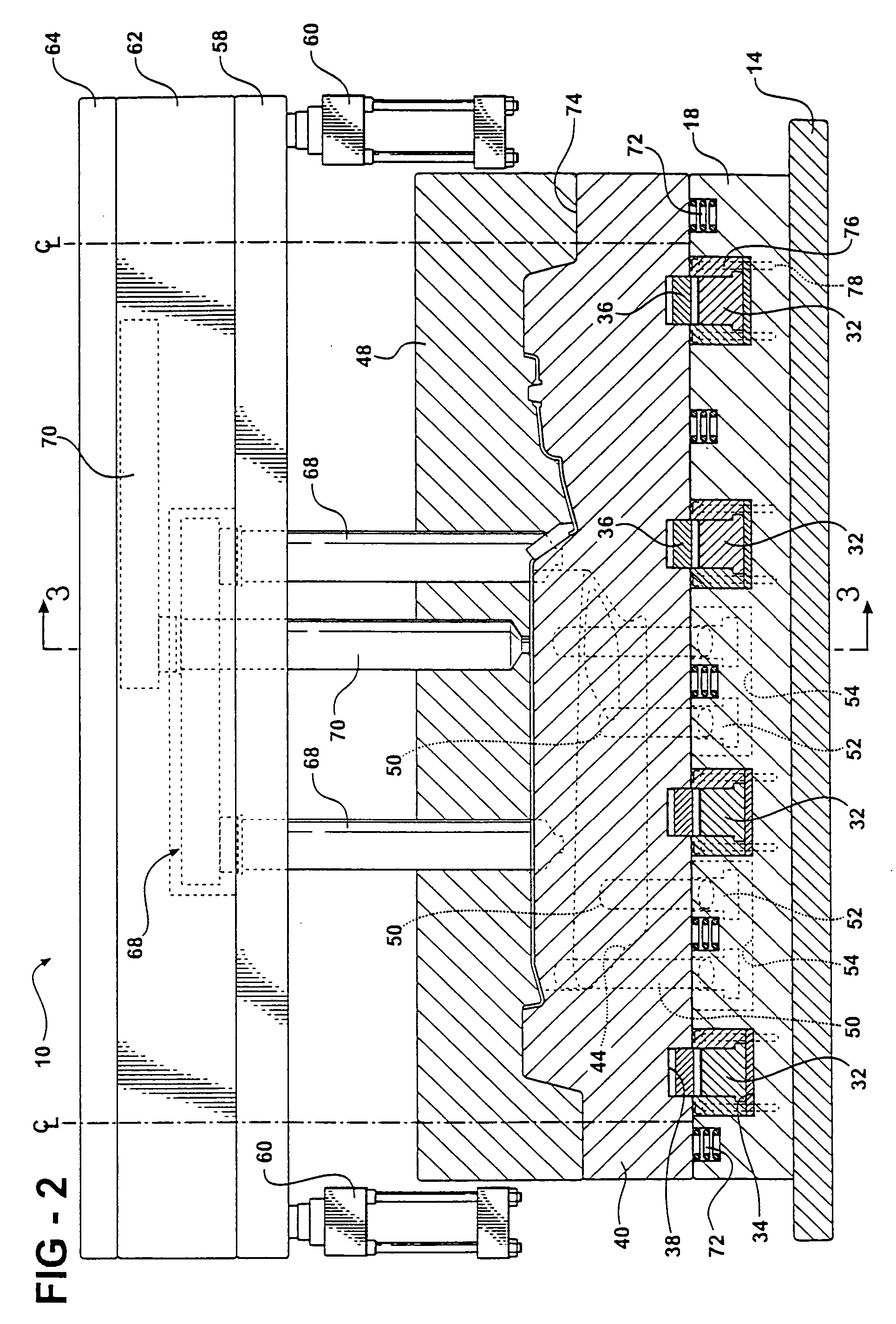 Multi-color injection molded door panel and process