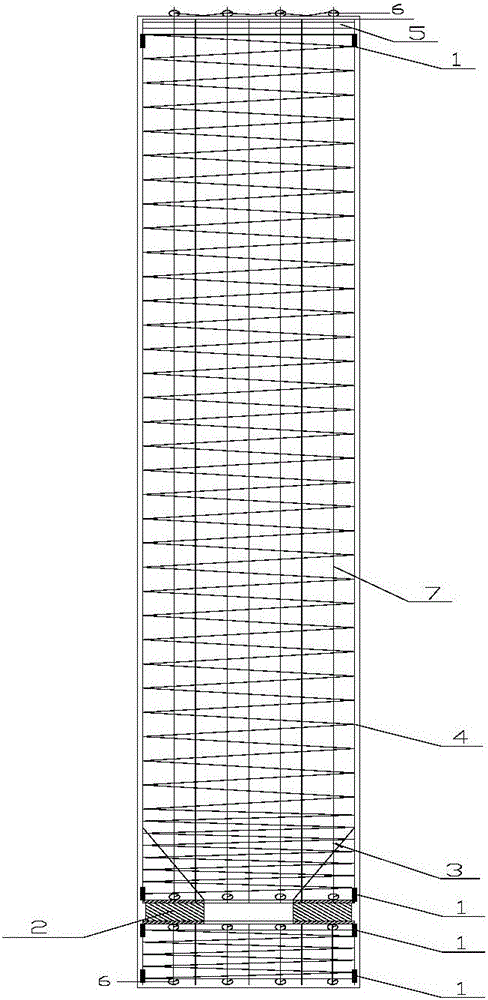 Load-compensation-based large-diameter pile foundation self-balanced detecting method