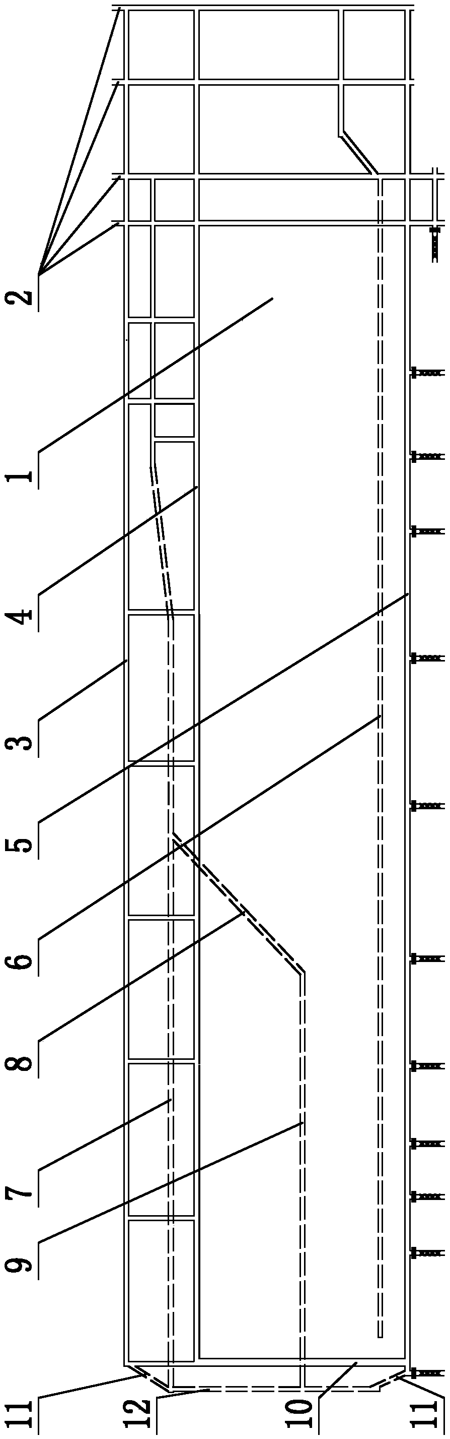 A gas control method for working face with large mining height in high gas coal seam