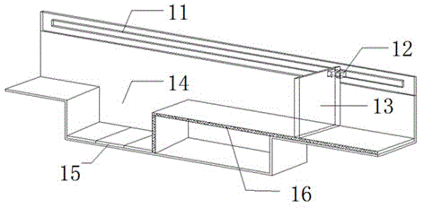 Adjustable multifunctional fractured rock mass collapse-slide testing device and use method of adjustable multifunctional fractured rock mass collapse-slide testing device