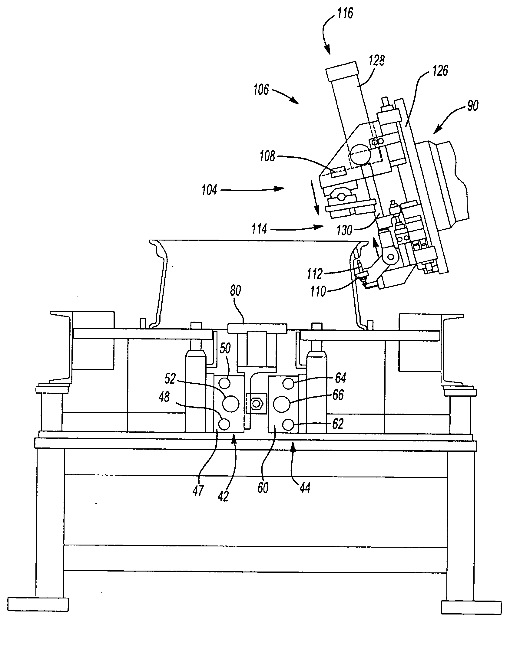 Valve stem installation system and method of installing valve stem