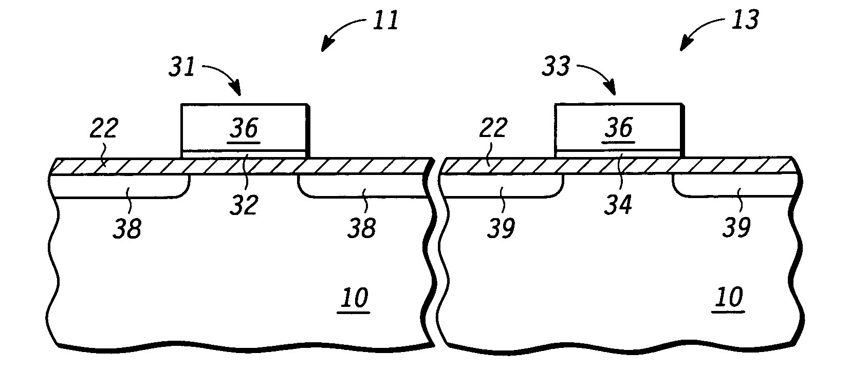 Electronic device including dielectric layer, and a process for forming the electronic device