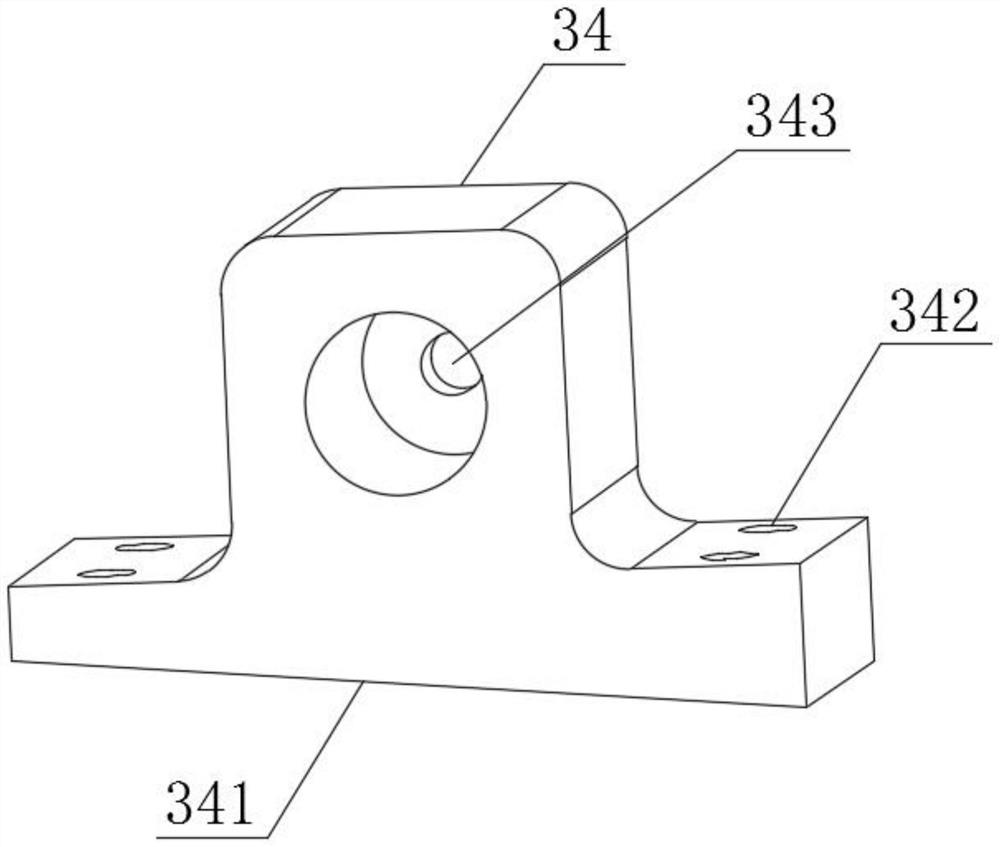 Exhaust volute with aligning function