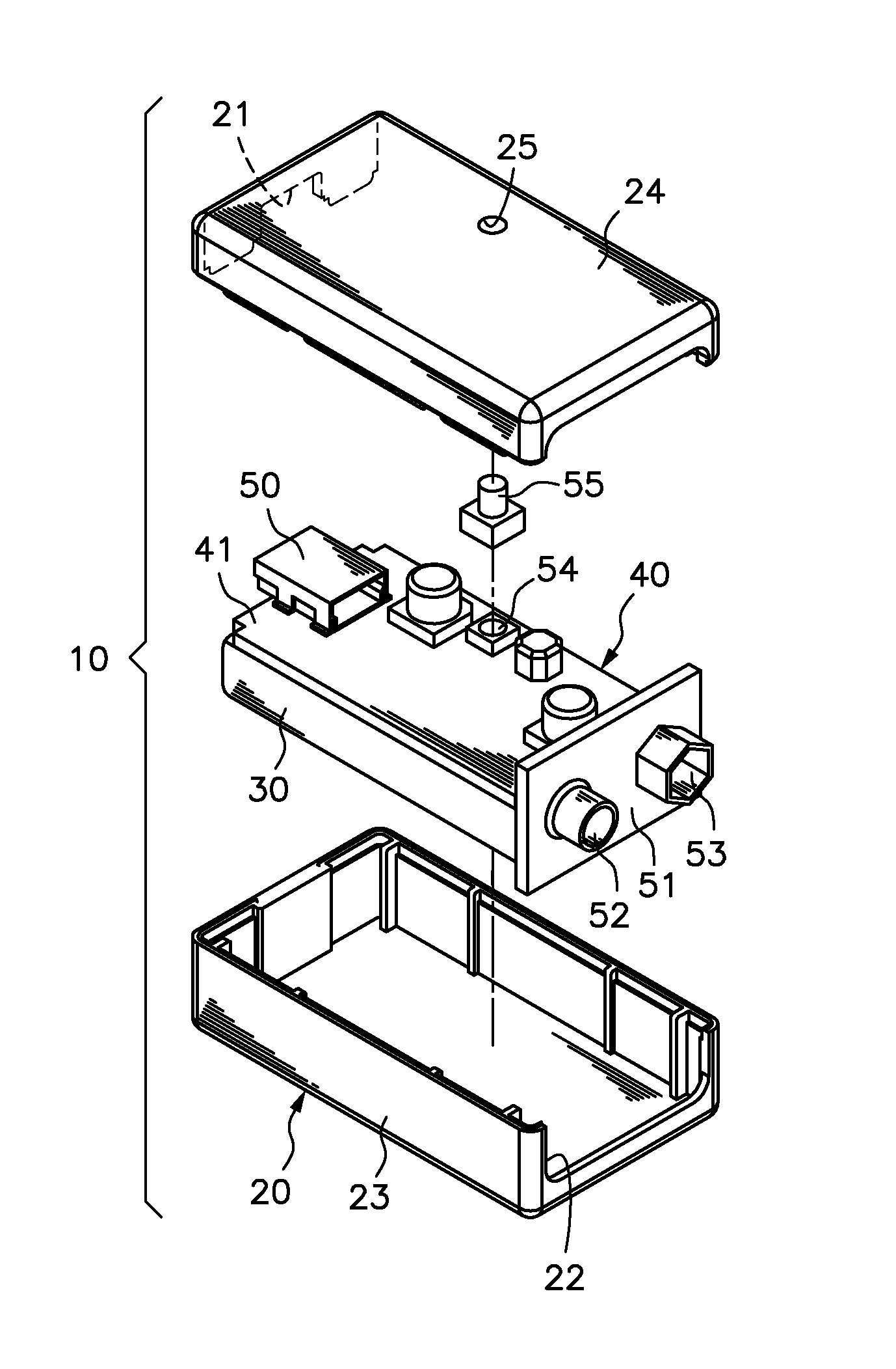 Rechargeable battery with USB inputs