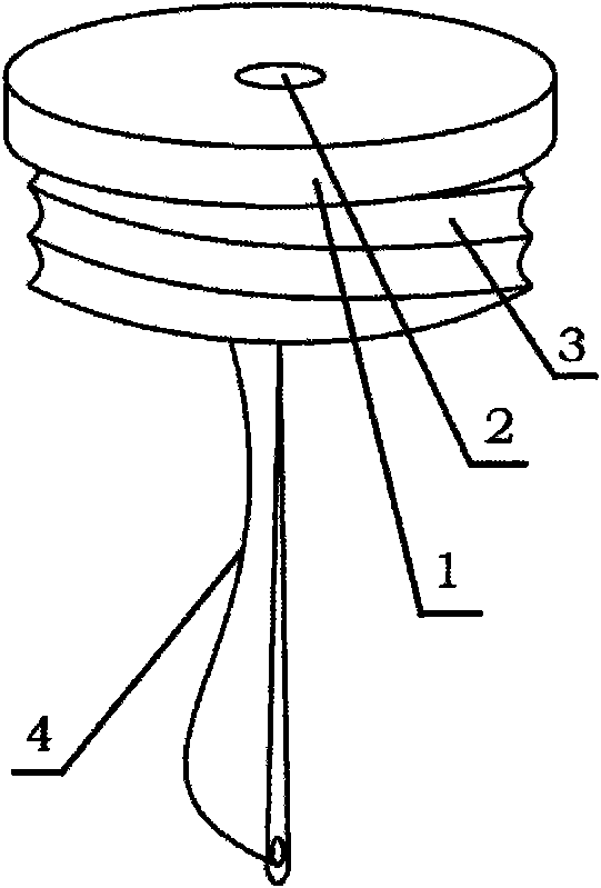 Laparoscope drag hook traction device and usage method thereof