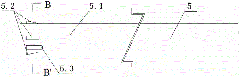 Broaching type rock-burst-resistant anchor rod