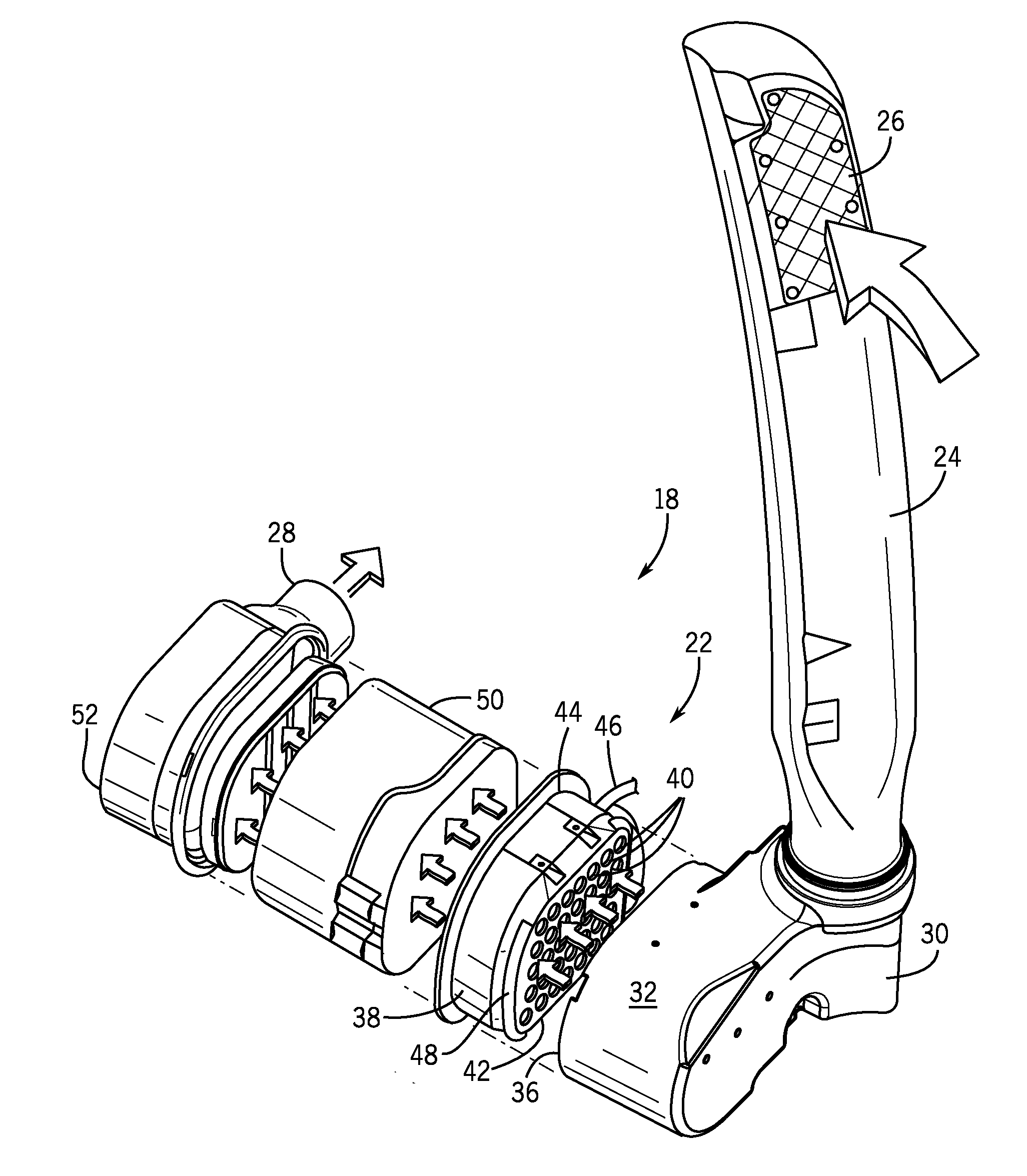 Air intake system for an off-road vehicle