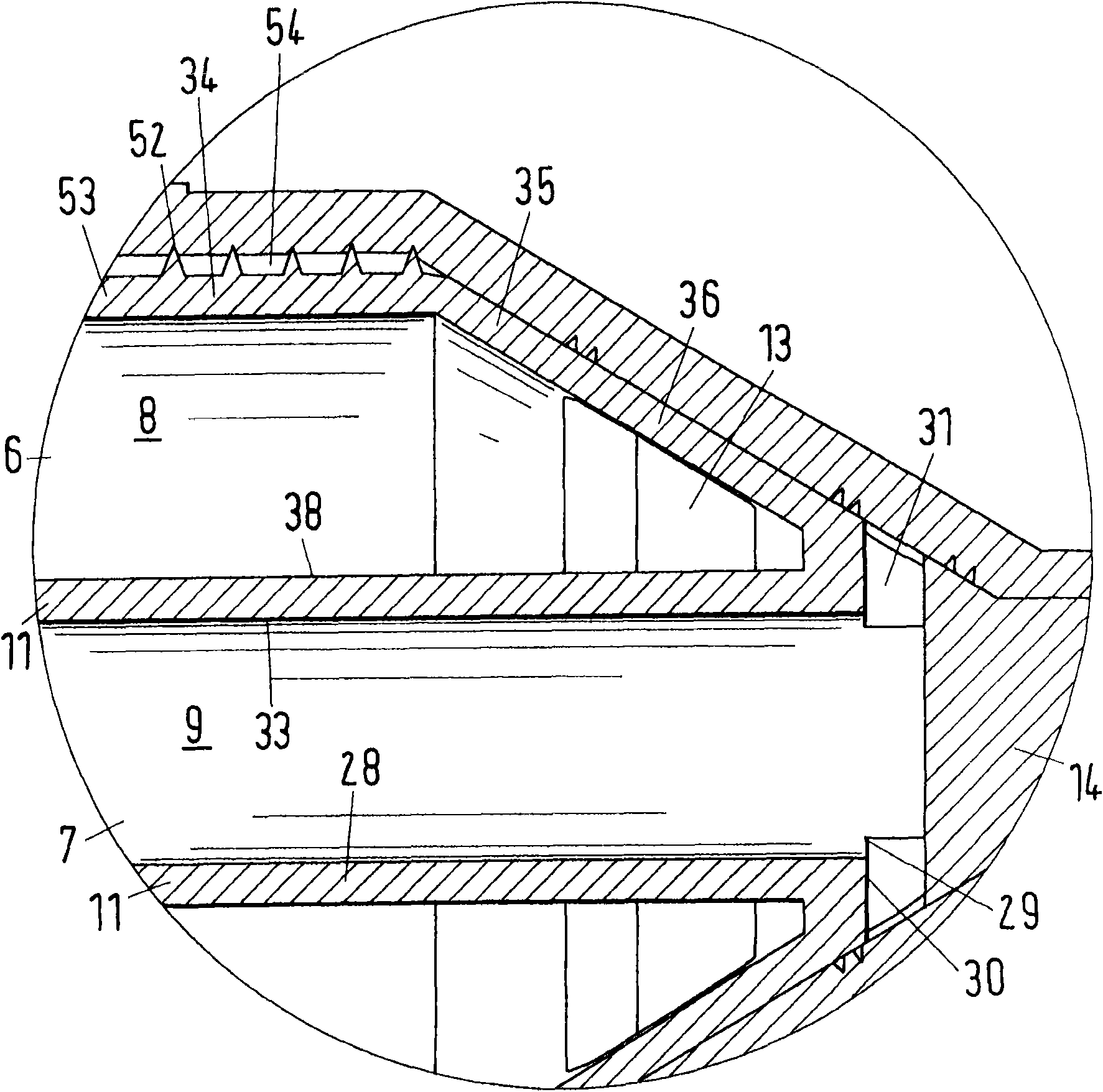 Multicomponent cartridge for one-time use