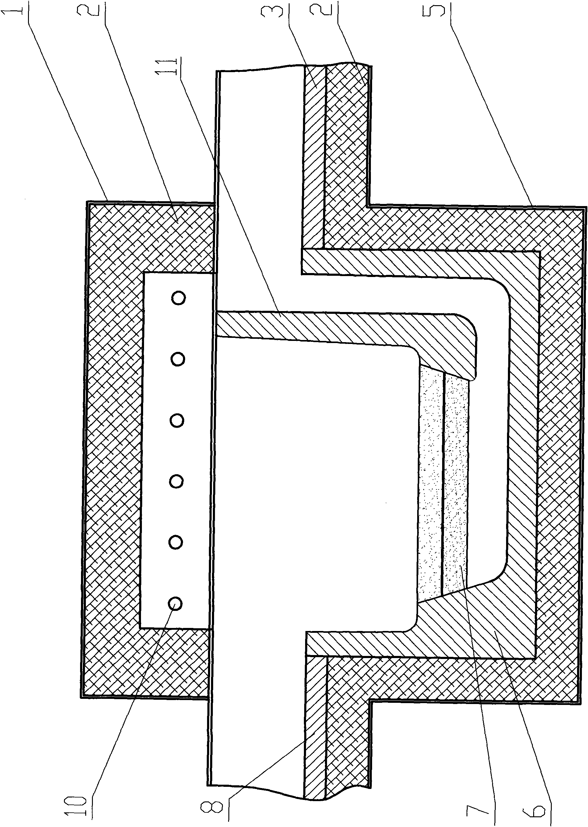 Duplex-structure foamed ceramic filter plate, manufacture method thereof and aluminum melt filtering device