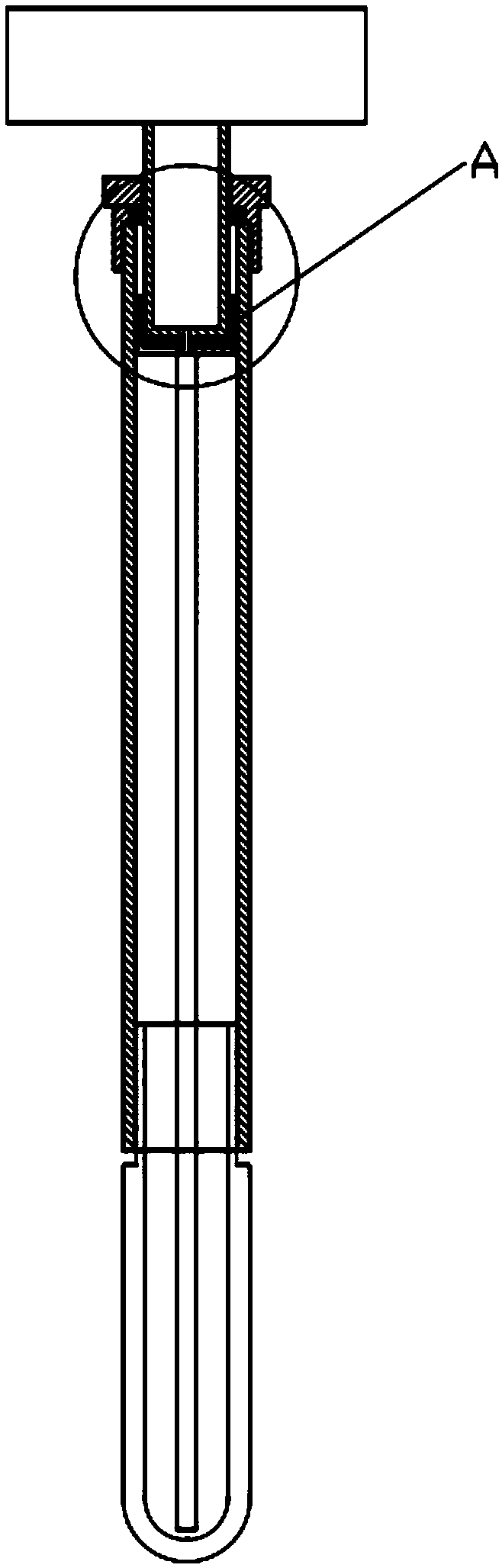 Soil moisture monitor for direct-connected vacuum pressure gauge