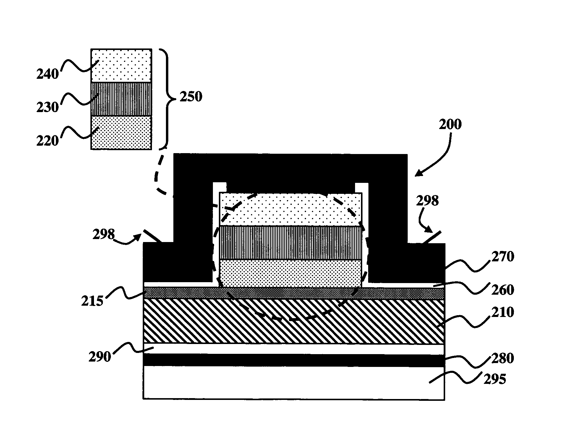 Lateral heat spreading layers for epi-side up ridge waveguide semiconductor lasers