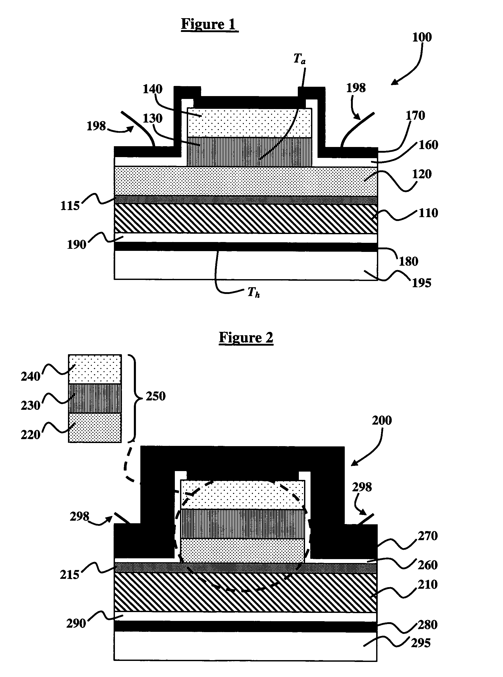 Lateral heat spreading layers for epi-side up ridge waveguide semiconductor lasers