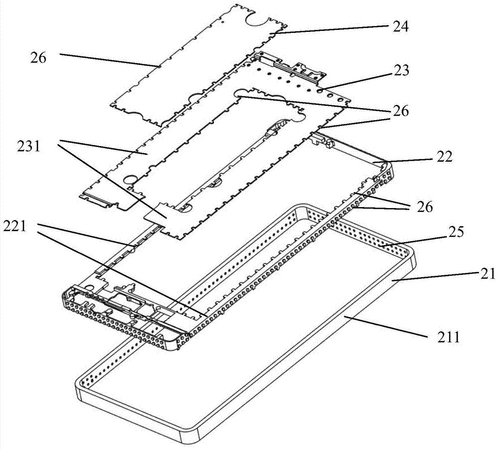 Appearance structural member applied to intelligent terminal product and manufacturing method of appearance structural member