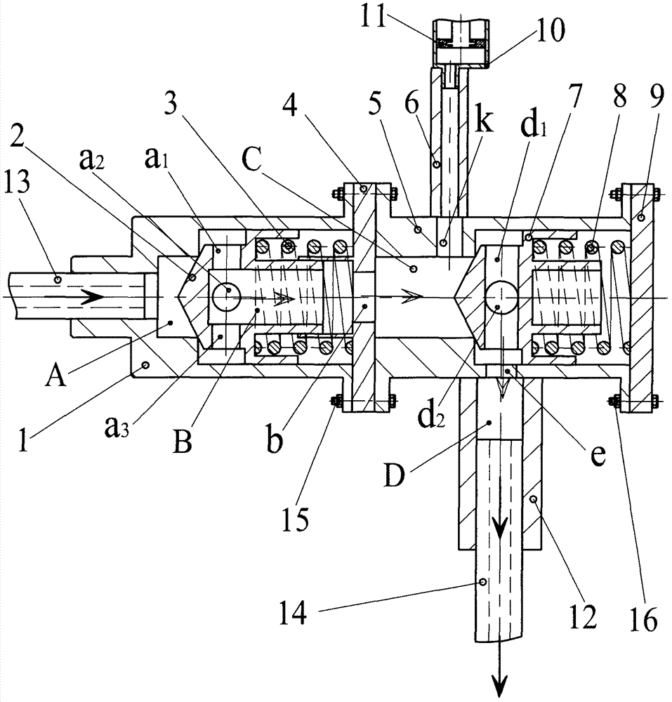 Anti-backflow anti-blocking negative pressure drainage device