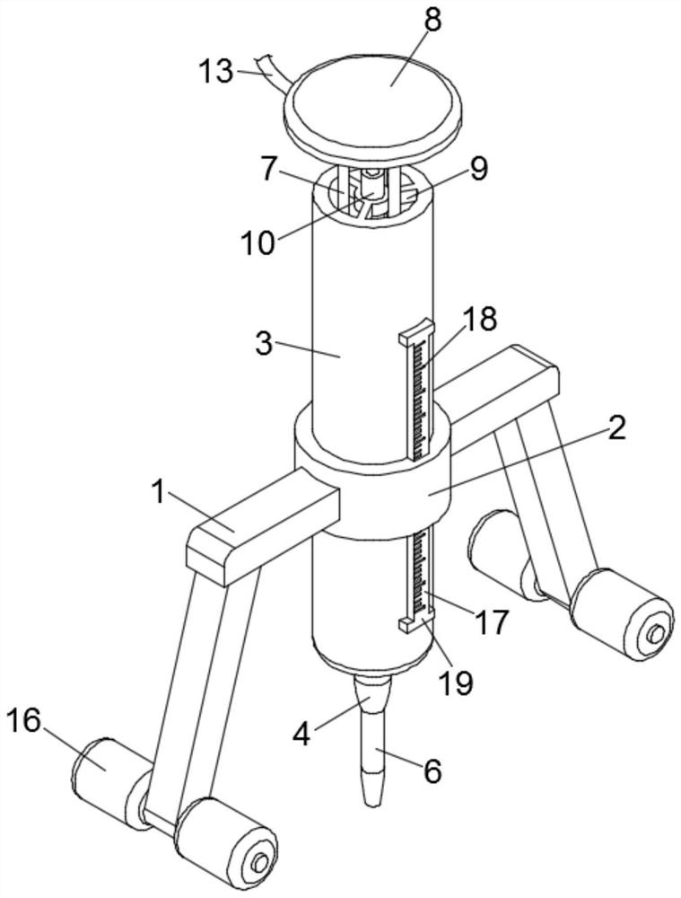 A drug-applying device for anorectal medicine