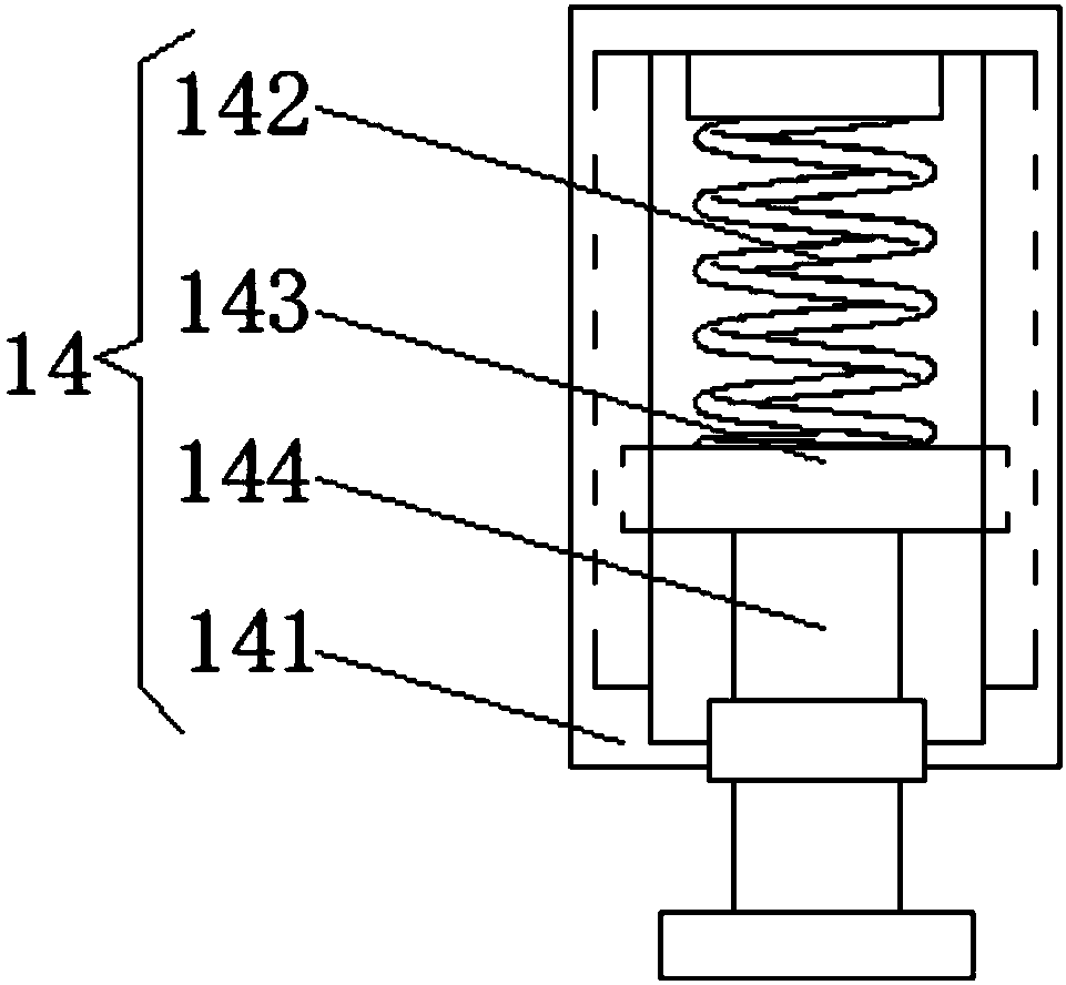 Pulverizing and sieving recycling device for waste batteries