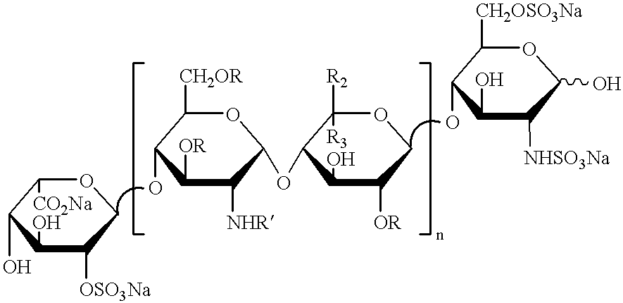 Composition consisting of heparin fractions having reproducible characteristics with average molecular weight equal to 5200d