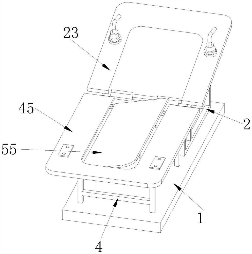 Lumbar vertebra traction bed for medical orthopedic patient