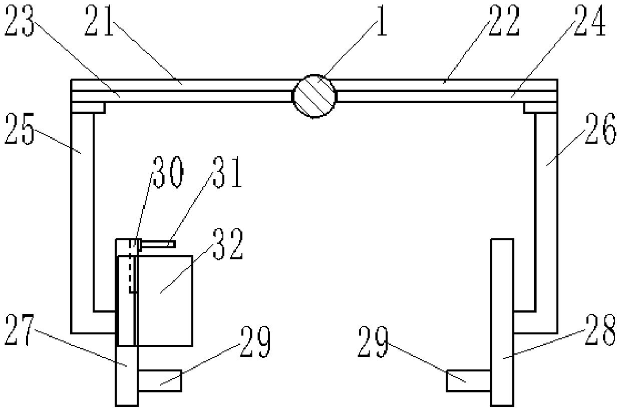 Hemiplegic patient affected side leg weight training device