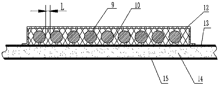 Ice preventing and ice removing wind power blade and manufacturing method thereof