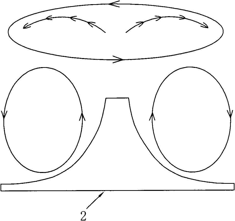 Uniform power washing method and uniform power washing machine