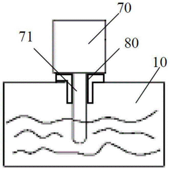 Descaling system for vapor generator in ironing and cleaning equipment