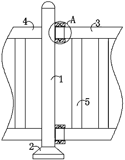 Quickly-mountable municipal traffic barrier