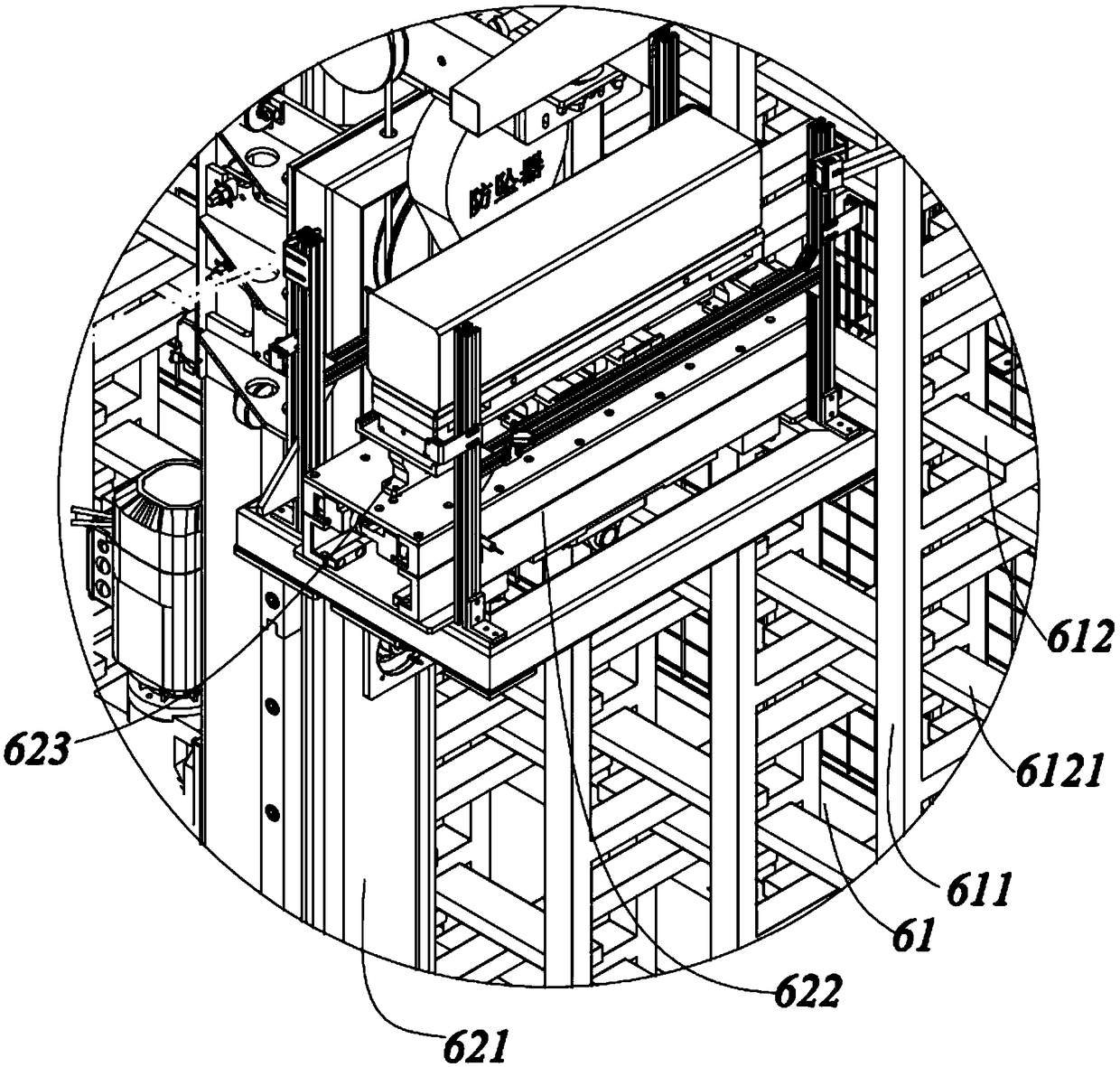 Automatic dispensing and curing system for silicon rod and automatic dispensing and curing method