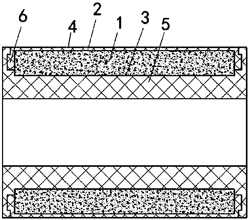 Plastic-coated magnet and manufacturing method thereof